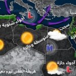 حالة الطقس ليوم معين