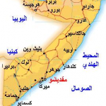 خارطة الصومال