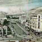المرجة قبل تغطية نهر بردى 1962