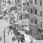 ترام الميدان أمام جامع الدرويشية