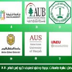 أفضل 10 جامعات عربية 3 لعام 2020