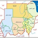 خارطة السودان