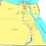خريطة محافظات مصر