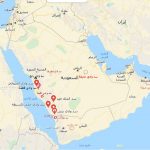 خريطة سدود السعودية