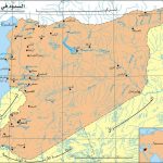 خريطة سدود سوريا