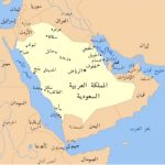 خريطة السعودية