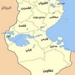 خريطة تونس