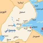 خريطة جيبوتي