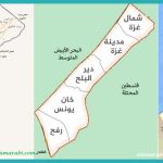 خرائط غزة